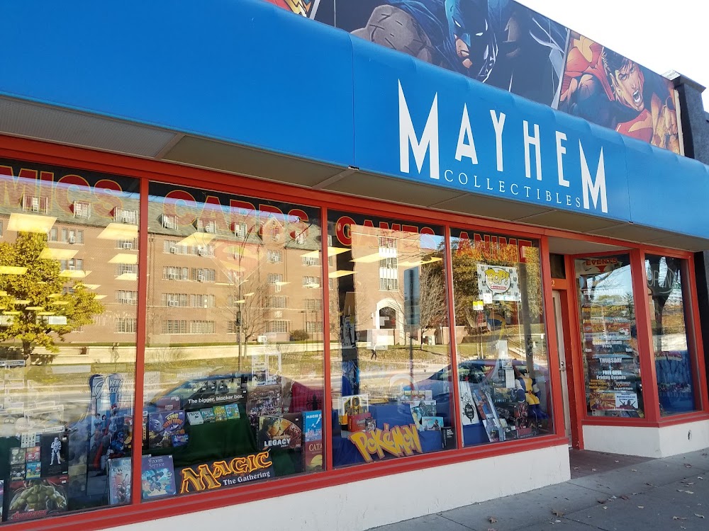 Mayhem Collectables, tienda de TCG en Ames