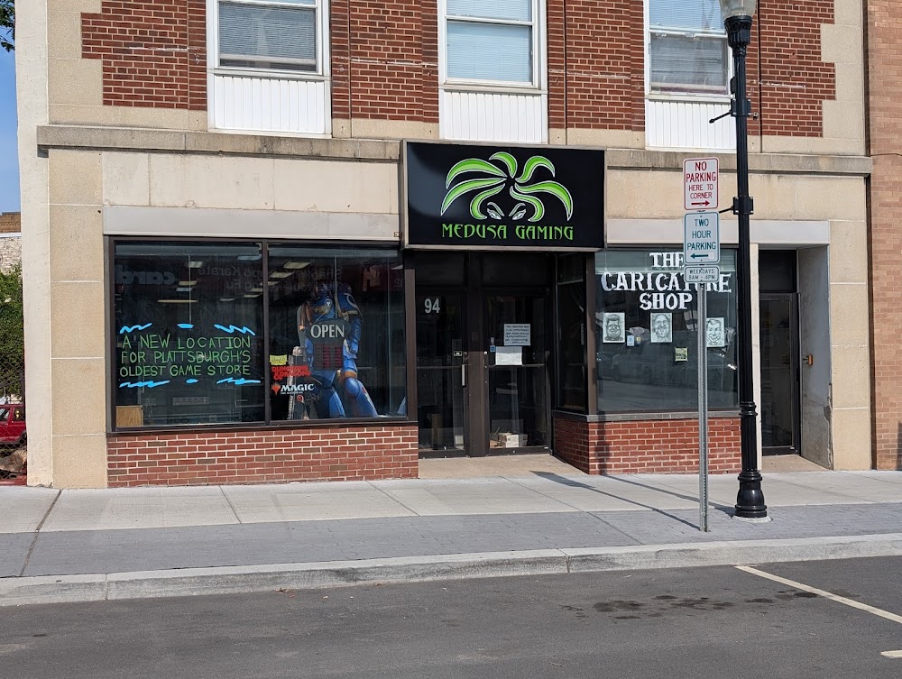 Medusa Gaming, tienda de TCG en Plattsburgh