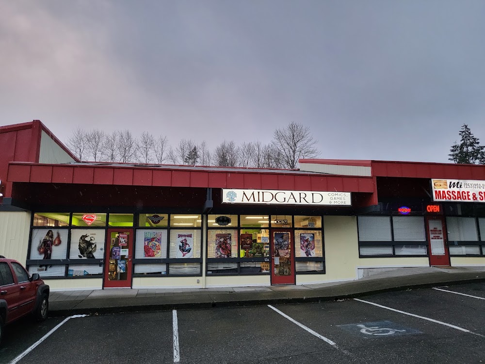 Midgard Comics, Games, and More, tienda de TCG en Federal Way