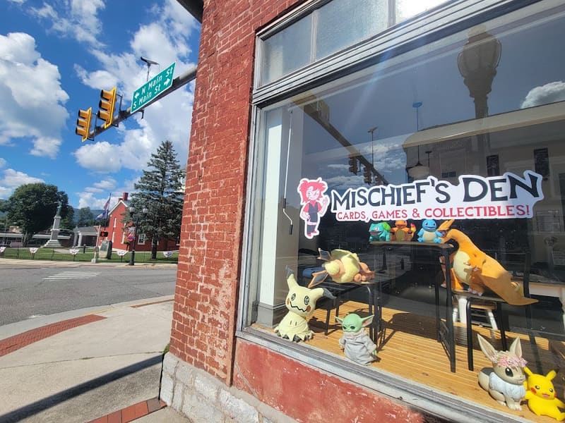 Mischief's Den, a TCG store in Pearisburg