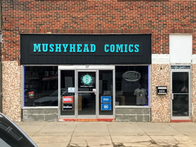Mushyhead Comics, a TCG store in Pampa