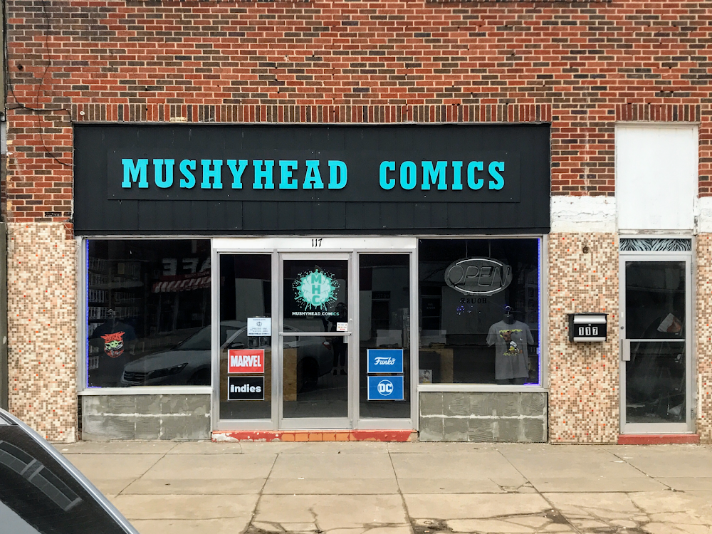 Mushyhead Comics, tienda de TCG en Pampa