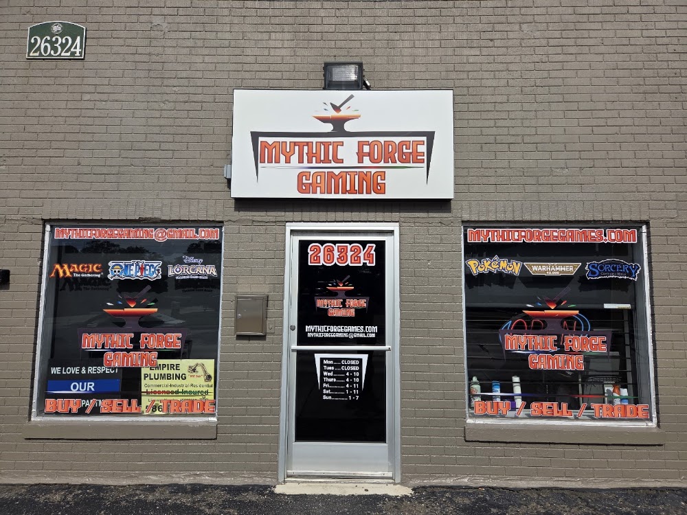 Mythic Forge Gaming, tienda de TCG en Madison Heights