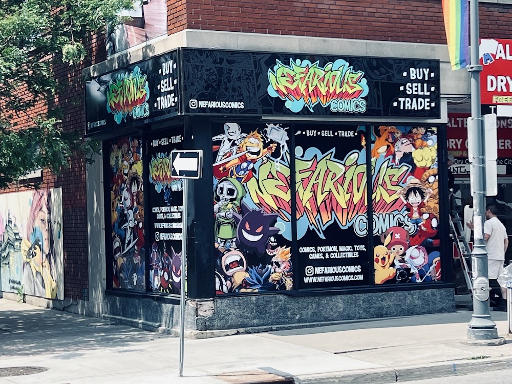 Nefarious Comics, tienda de TCG en Ottawa