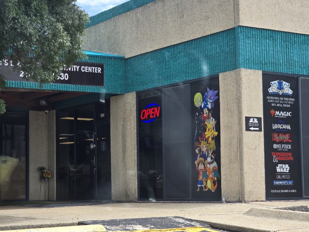 Never Tell Me The Odds Games & Collectibles, tienda de TCG en San Antonio