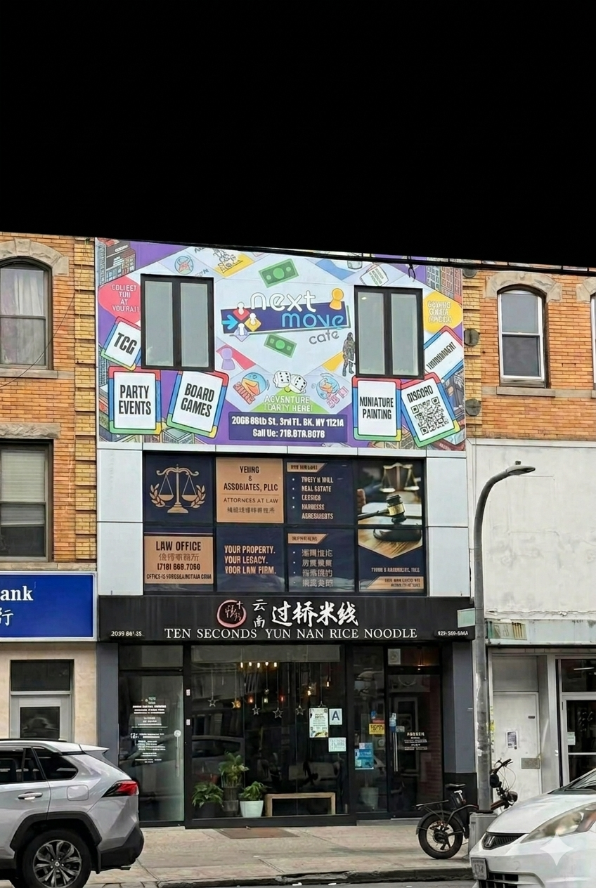 Next Move Cafe, tienda de TCG en Brooklyn