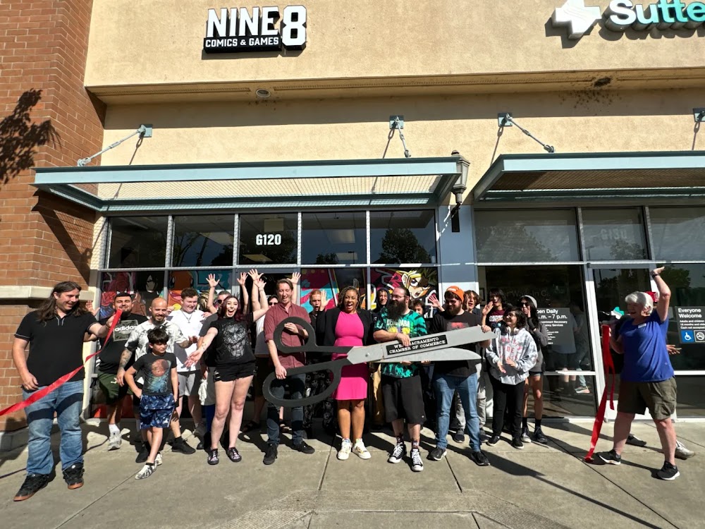 Nine8 Comics and Games, tienda de TCG en West Sacramento