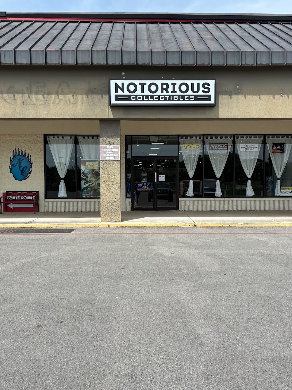 Notorious Collectibles LLC, tienda de TCG en Boaz