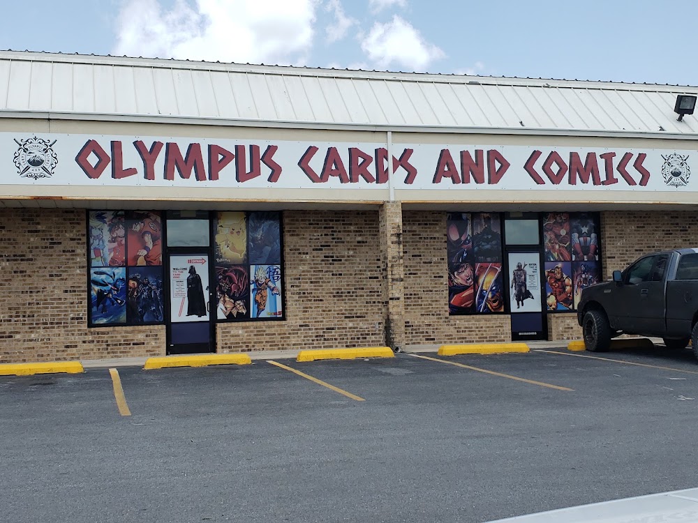 Olympus Cards and Comics, tienda de TCG en Harlingen