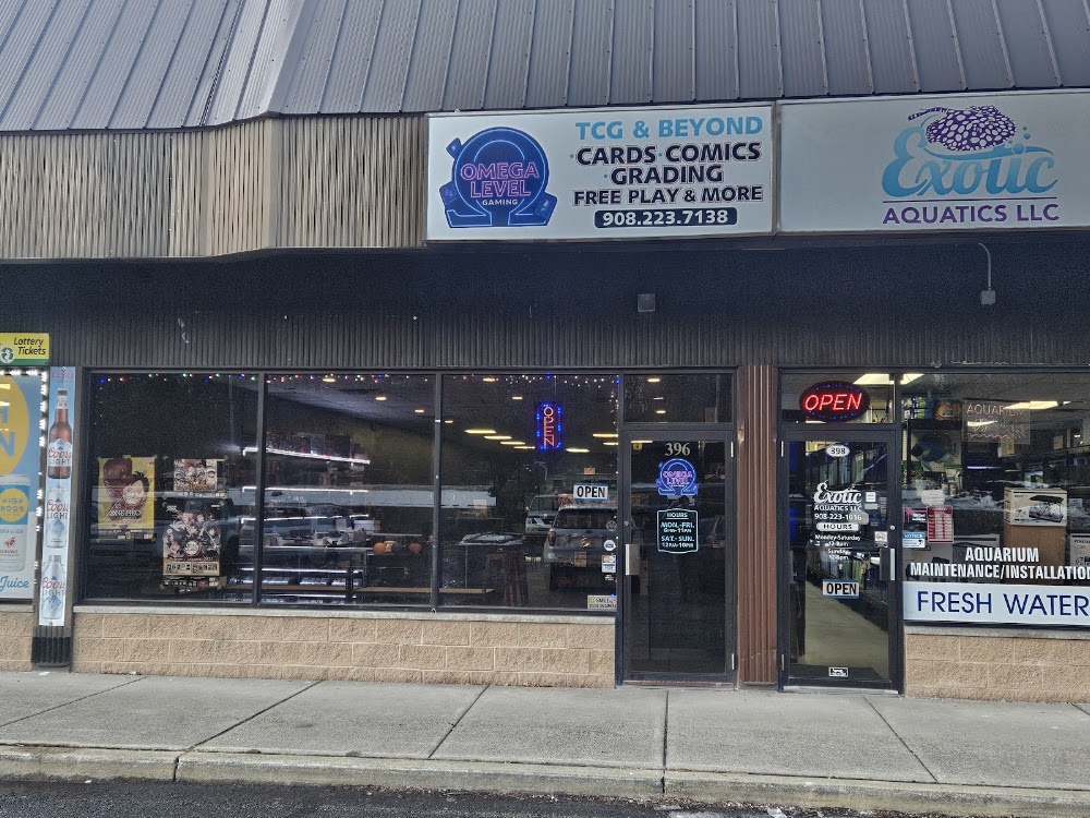 Omega Level Gaming, tienda de TCG en Washington