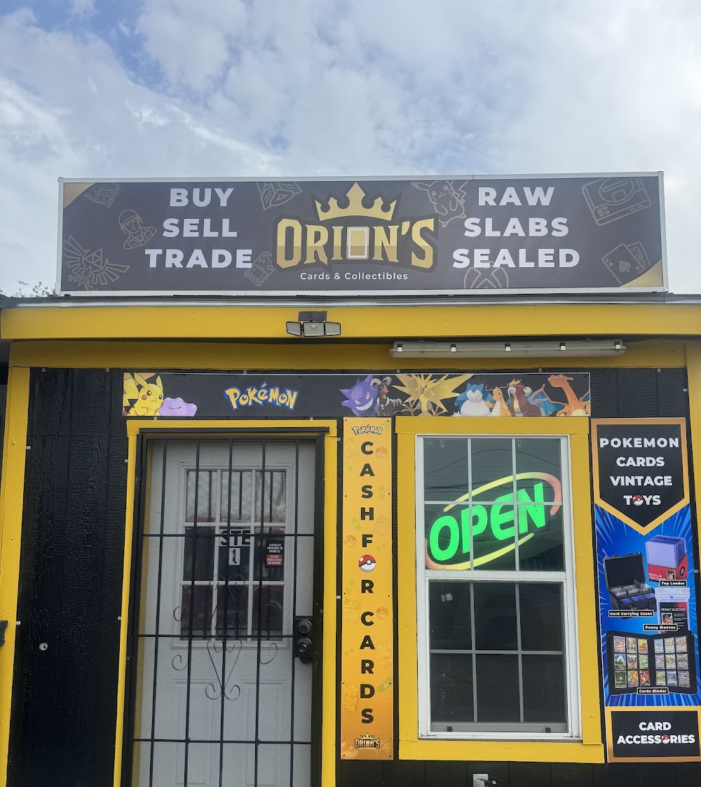 Orion's Cards and Collectables, tienda de TCG en San Antonio