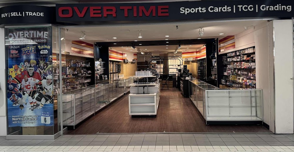 OVERTIME SPORTS CARDS & GRADING NORTH HILL, tienda de TCG en Calgary