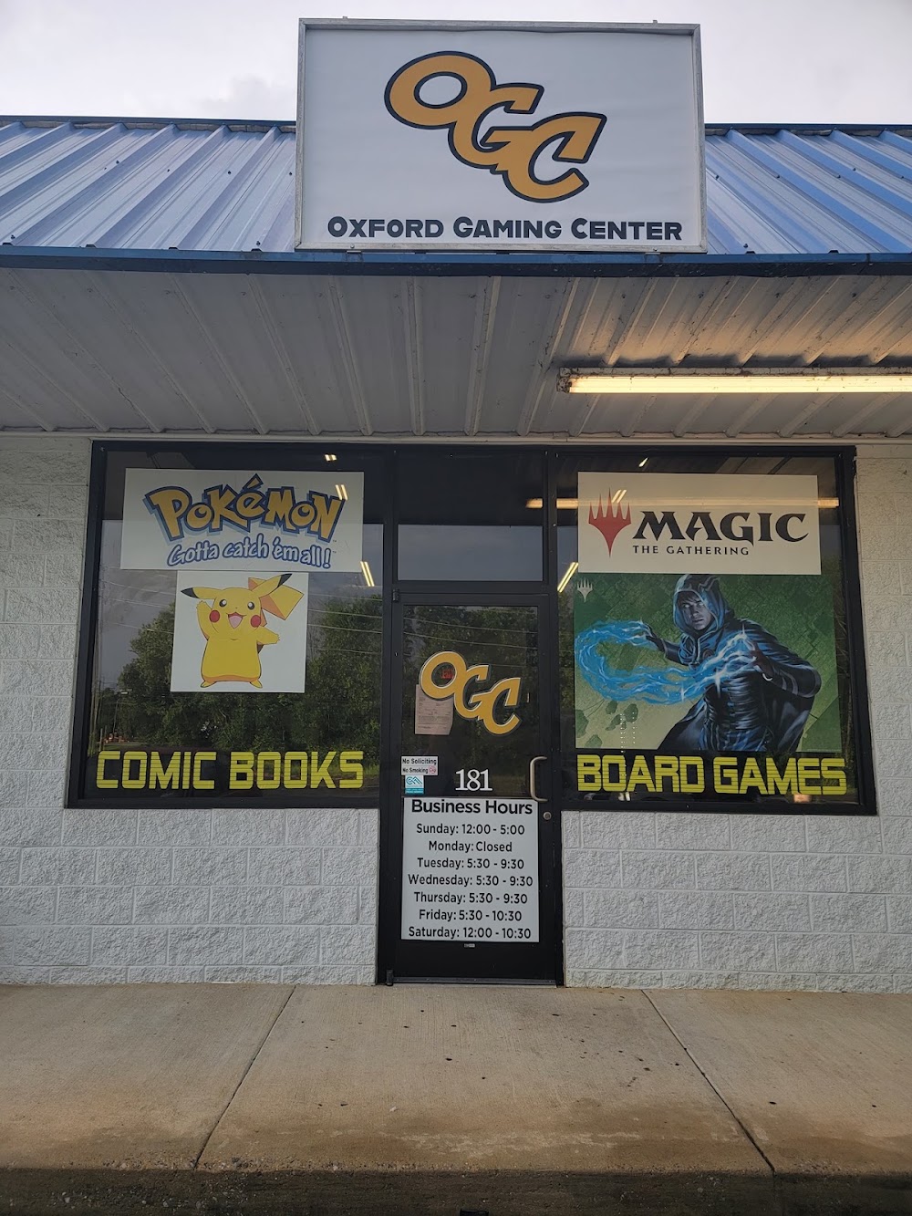 Oxford Gaming Center, a TCG store in Oxford
