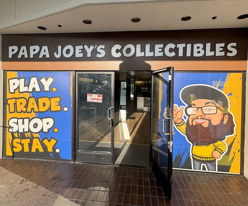Papa Joey's Collectibles, a TCG store in San Diego