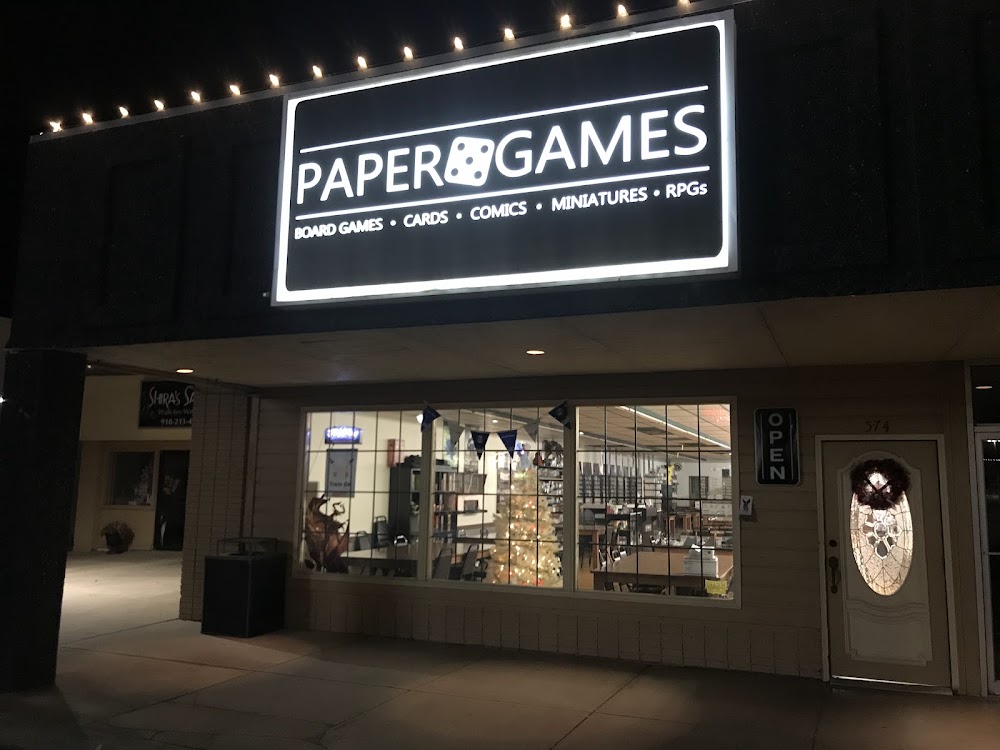 Paper Games, tienda de TCG en Bartlesville