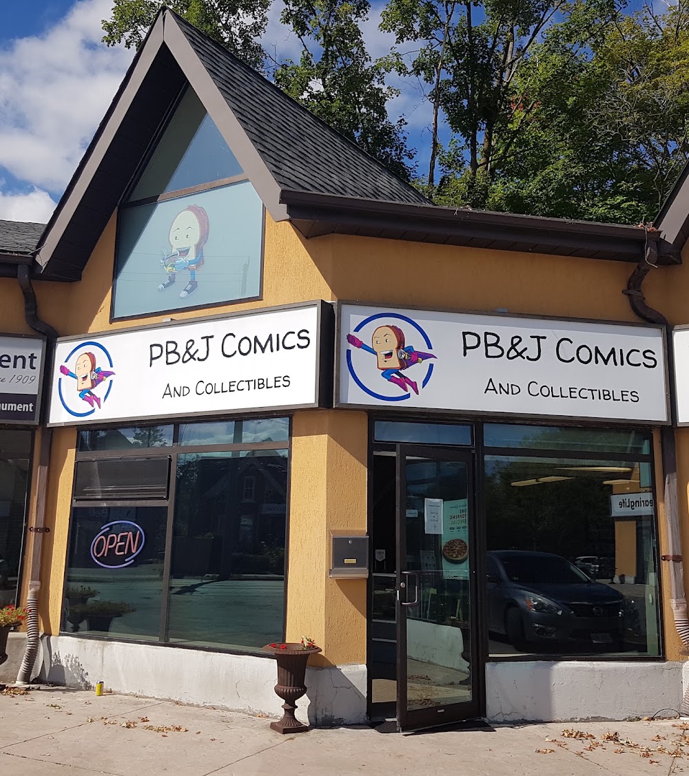 PB&J Comics and Collectibles, tienda de TCG en Kawartha Lakes