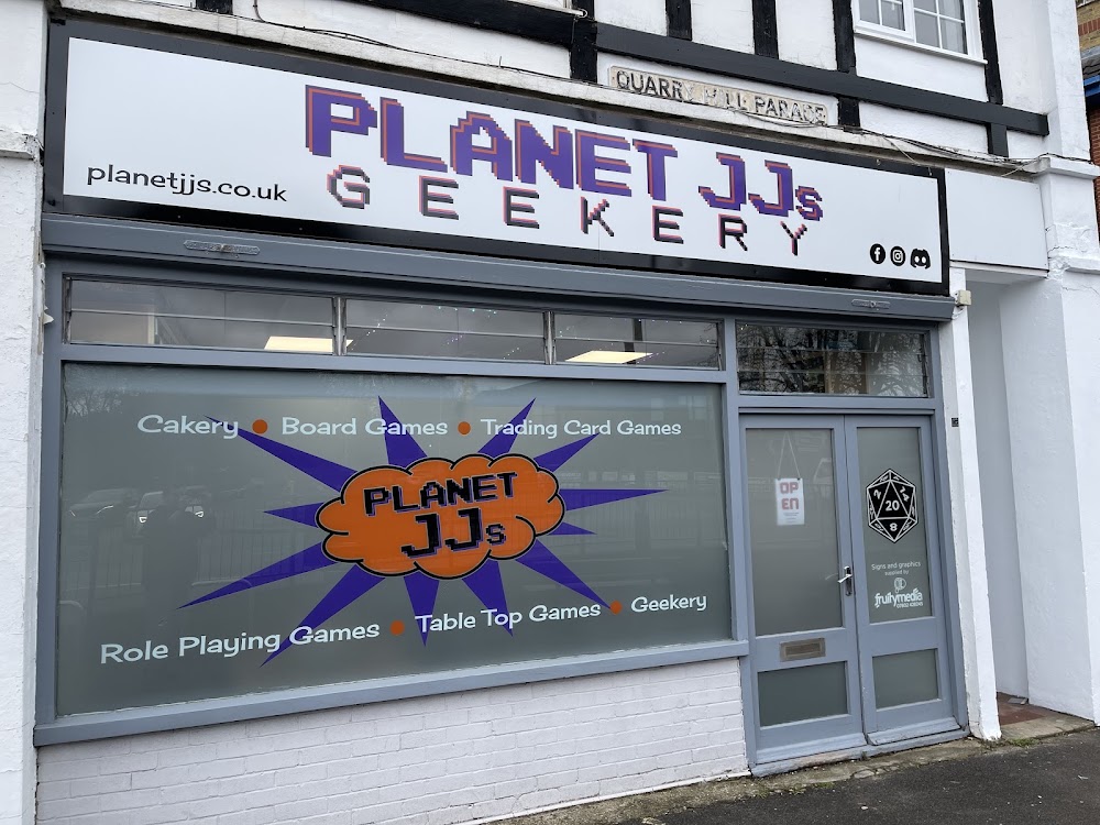 Planet JJs Geekery, tienda de TCG en Tonbridge