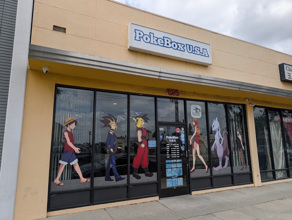 PokeboxUSA, tienda de TCG en San Gabriel