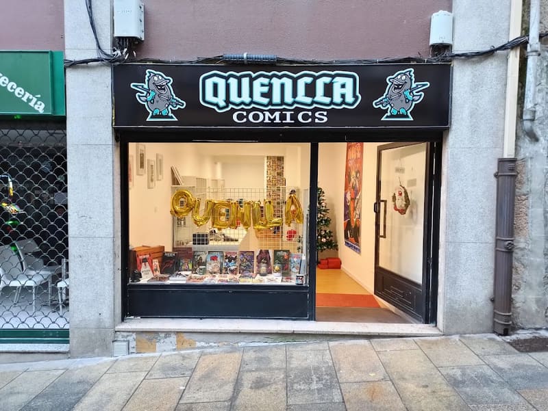 Quenlla Cómics, a TCG store in Cangas del Morrazo