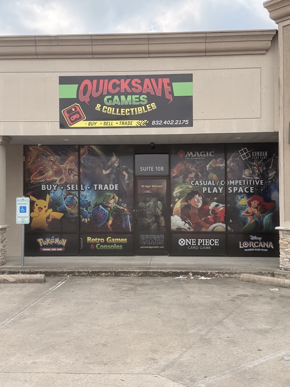 Quicksave games & collectibles LLC, tienda de TCG en Tomball