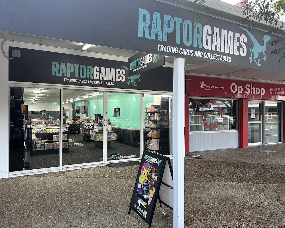 RAPTOR GAMES SHOP 2, tienda de TCG en Brisbane