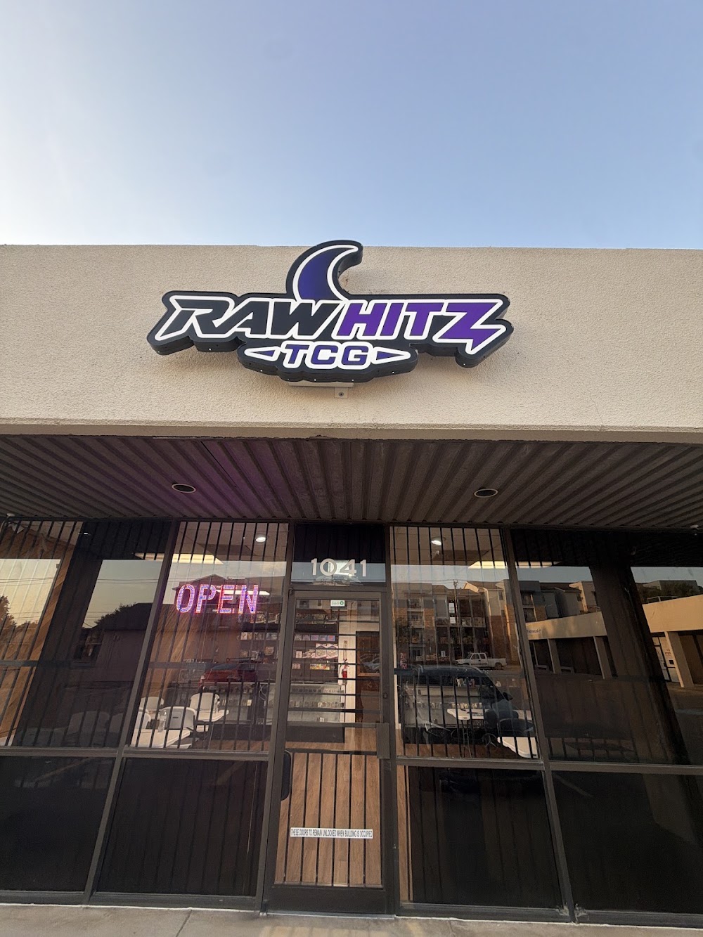 Raw Hitz Tcg, tienda de TCG en Arlington
