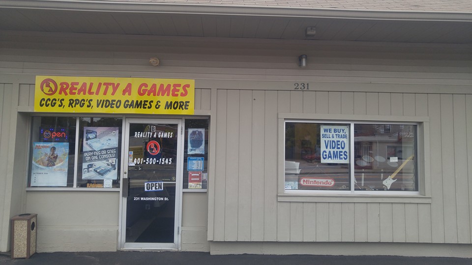 Reality A Games, tienda de TCG en West Warwick