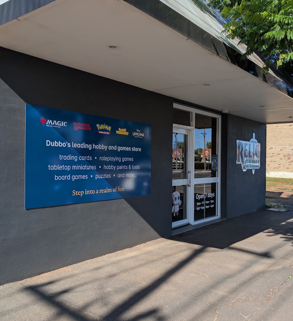 Relic Games, tienda de TCG en Dubbo