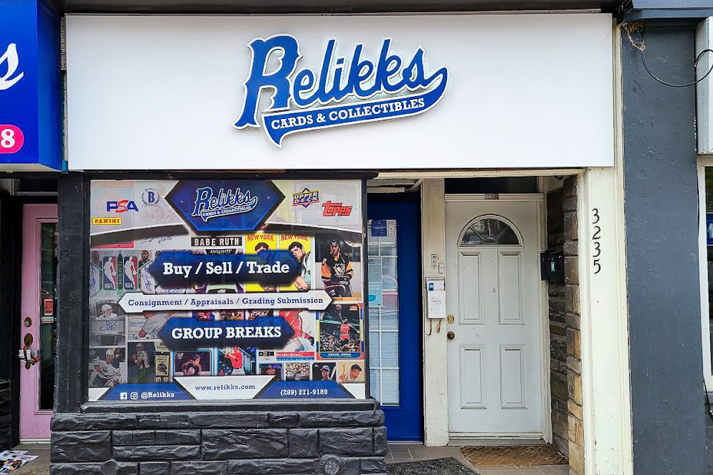 Relikks Card & Collectibles, tienda de TCG en Toronto