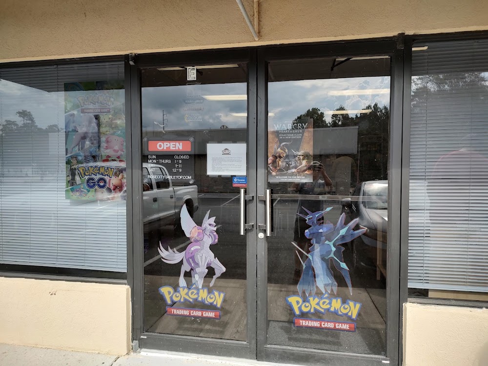 Rose City Tabletop Gaming, a TCG store in Thomasville