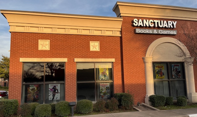 Sanctuary Books and Games, tienda de TCG en Irving