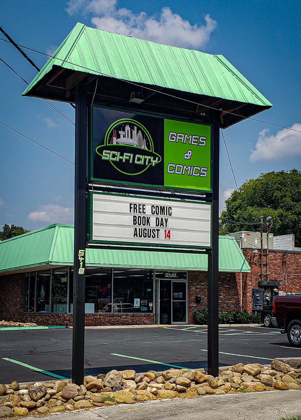 Sci-fi City Inc #201, tienda de TCG en Knoxville