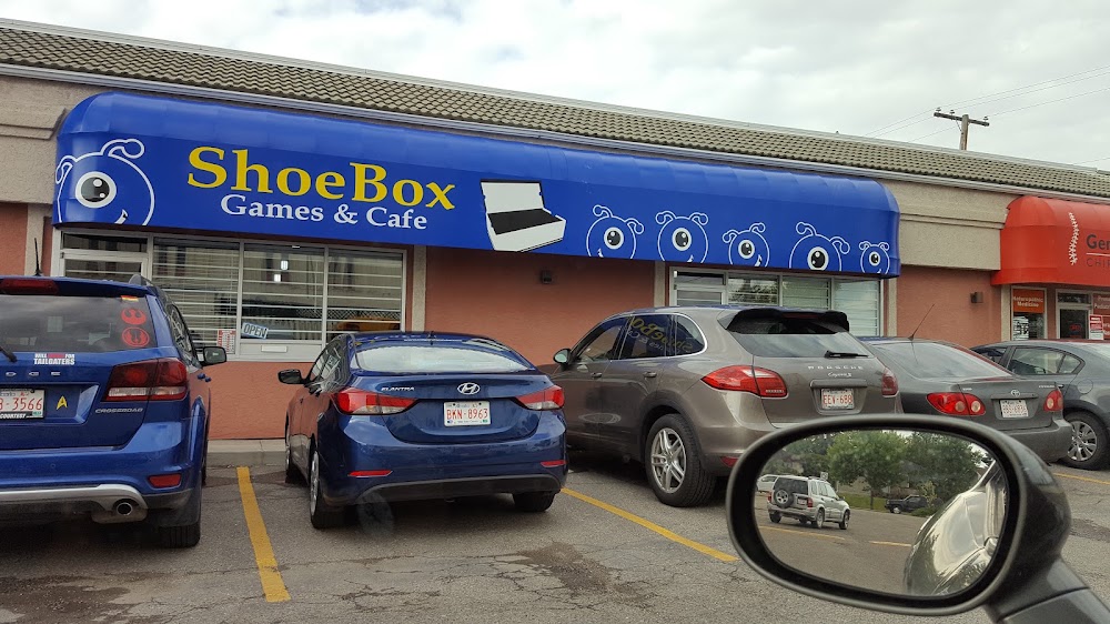 Shoebox Games and Cafe, tienda de TCG en Calgary