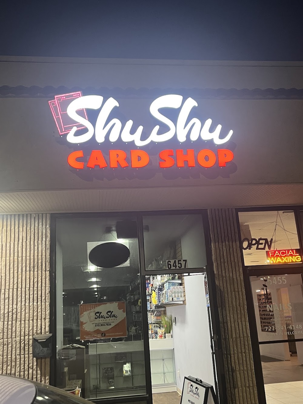Shushu Card Shop, tienda de TCG en Pinellas Park