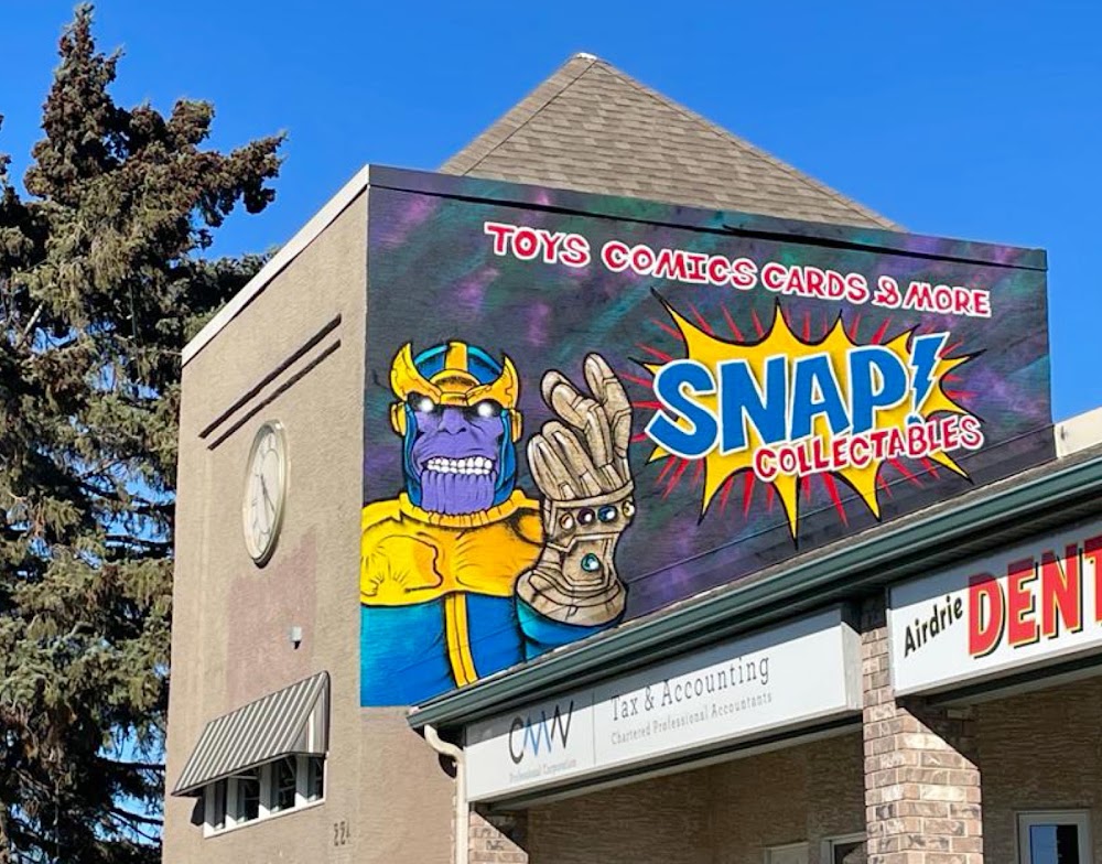 Snap! Collectables Inc., tienda de TCG en Airdrie