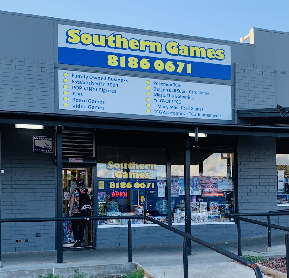 Southern Games, tienda de TCG en Morphett Vale
