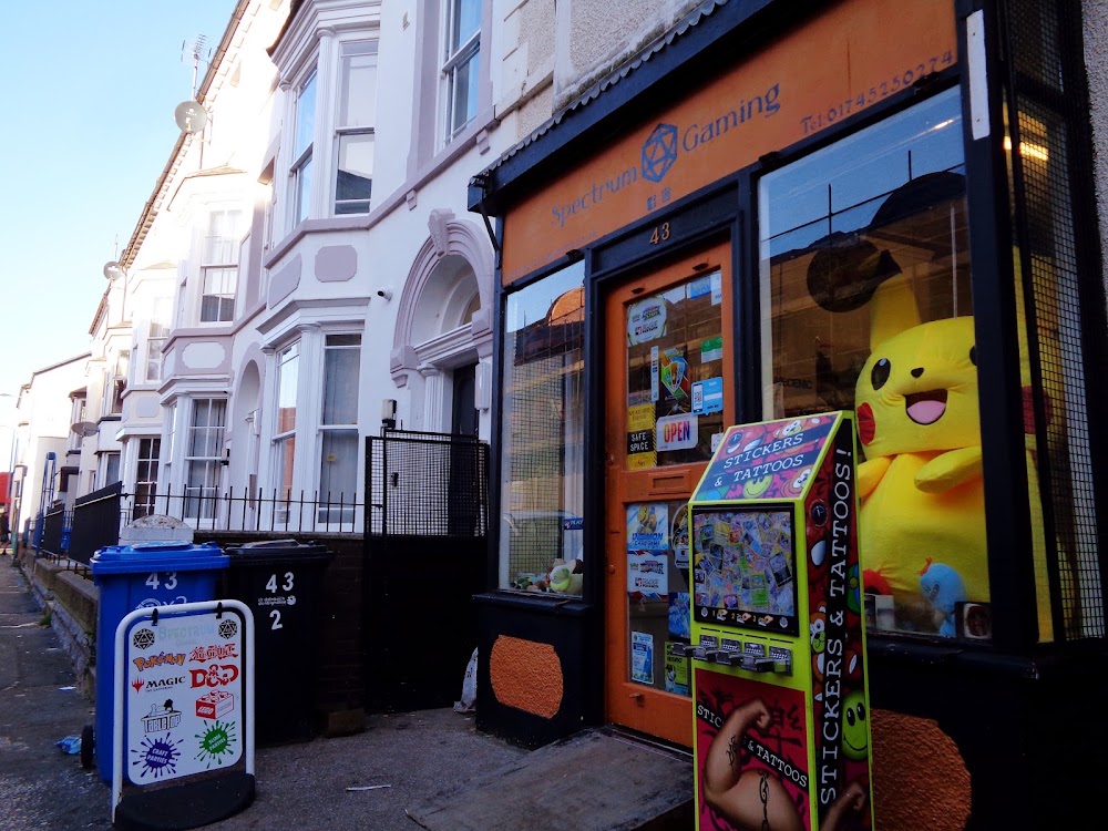Spectrum Gaming, tienda de TCG en Rhyl