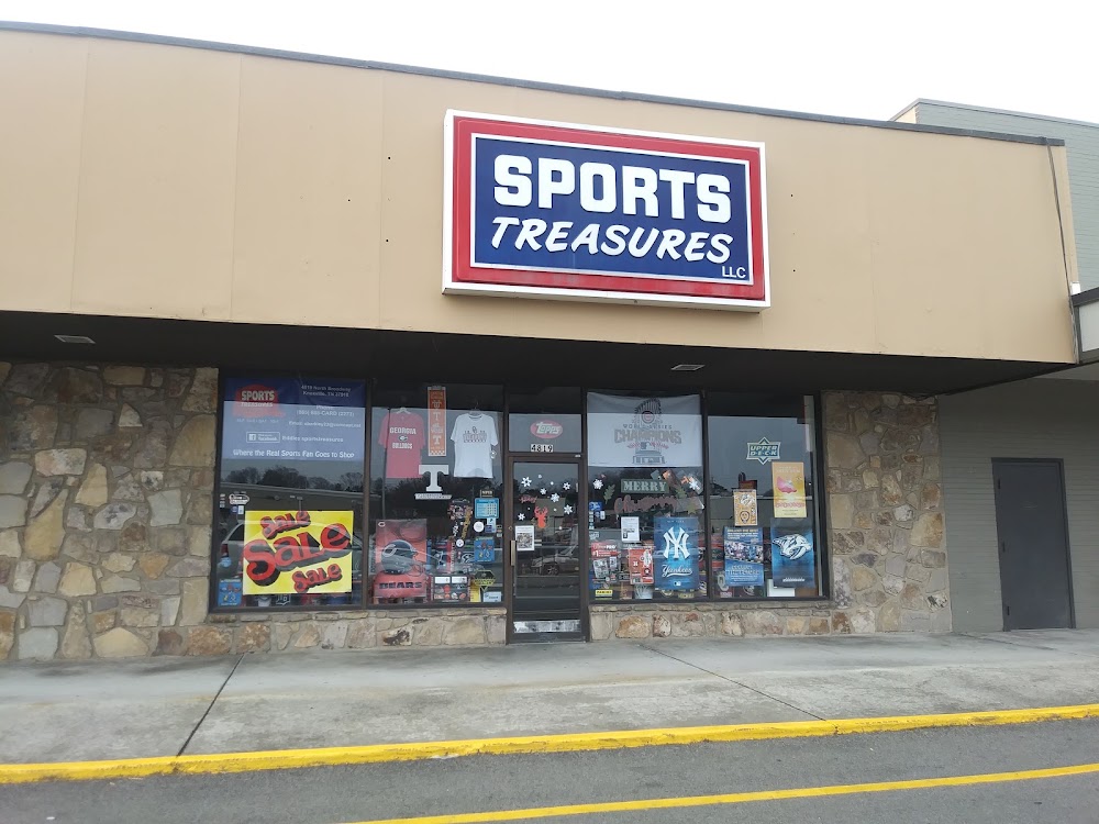 sports treasures, tienda de TCG en Knoxville