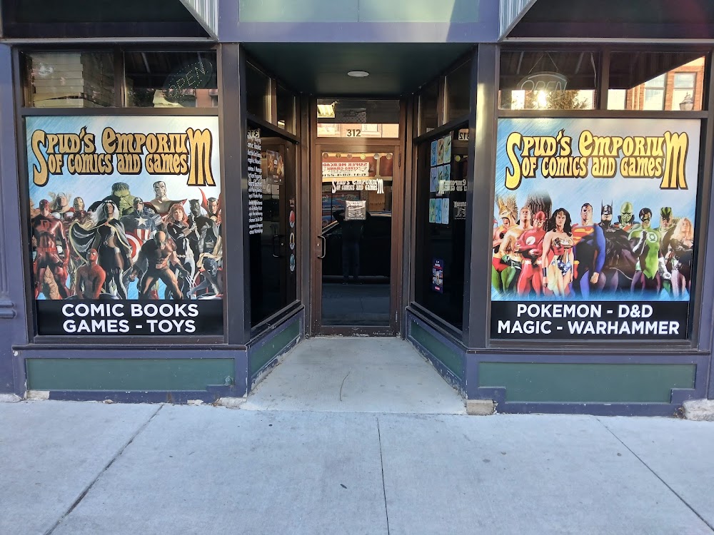 Spud's Emporium of Comics and Games, tienda de TCG en Ottumwa
