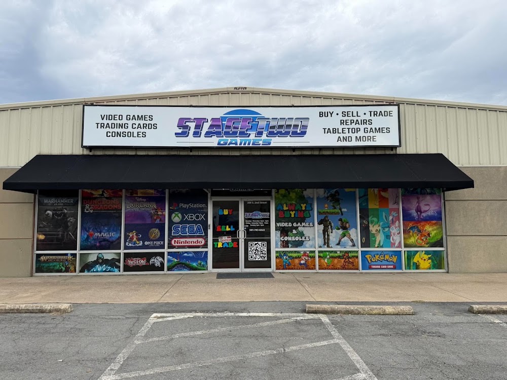 Stage 2 Games, tienda de TCG en Cabot