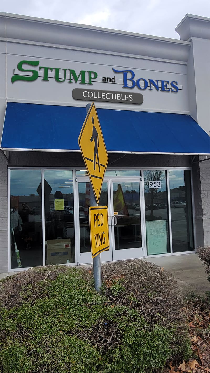 Stump and Bones Collectibles, a TCG store in Lancaster