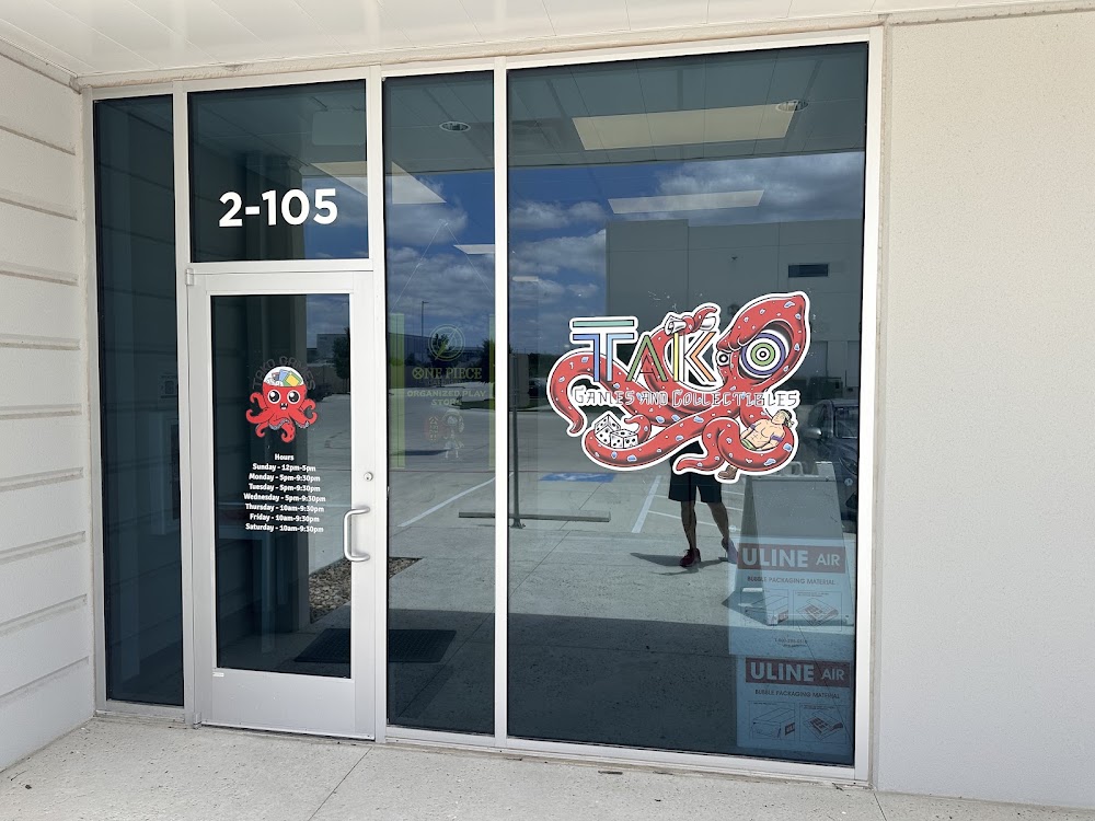 Tako Games and Collectibles, tienda de TCG en Kyle