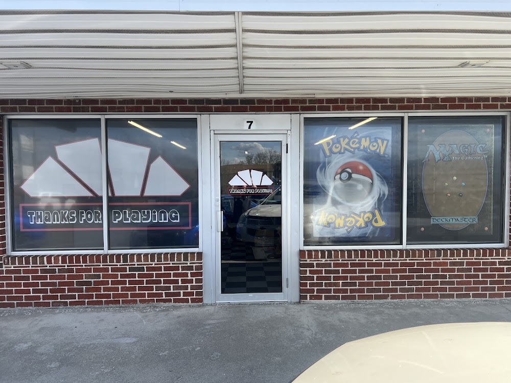Thanks For Playing, tienda de TCG en Martinsburg