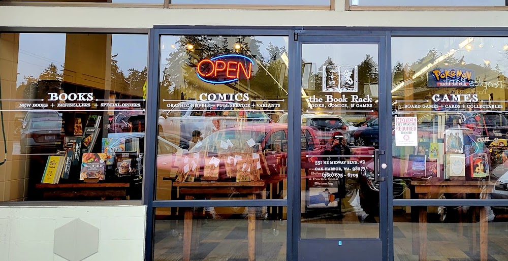 The Book Rack, tienda de TCG en Oak Harbor