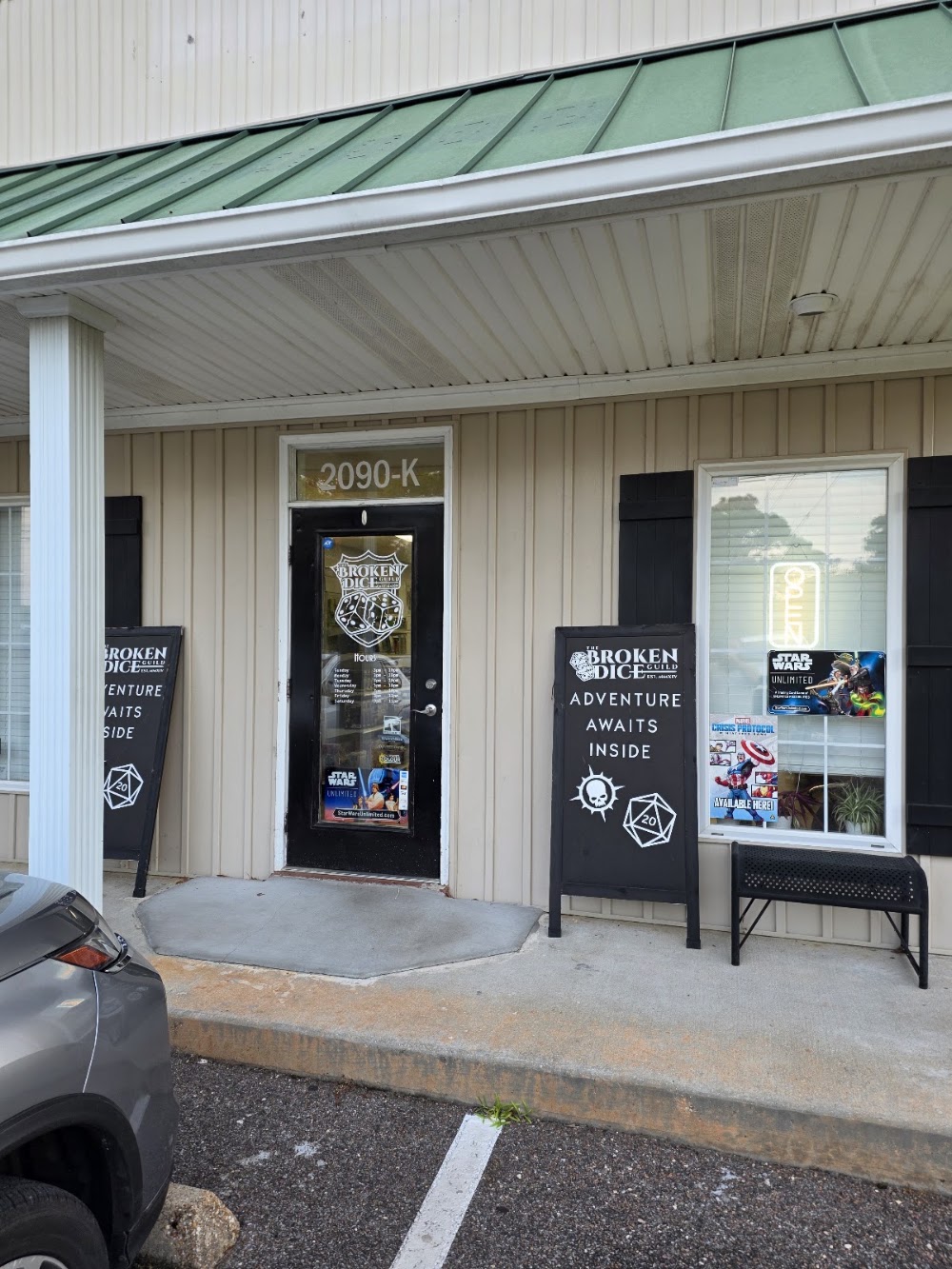 The Broken Dice Guild, tienda de TCG en Mobile