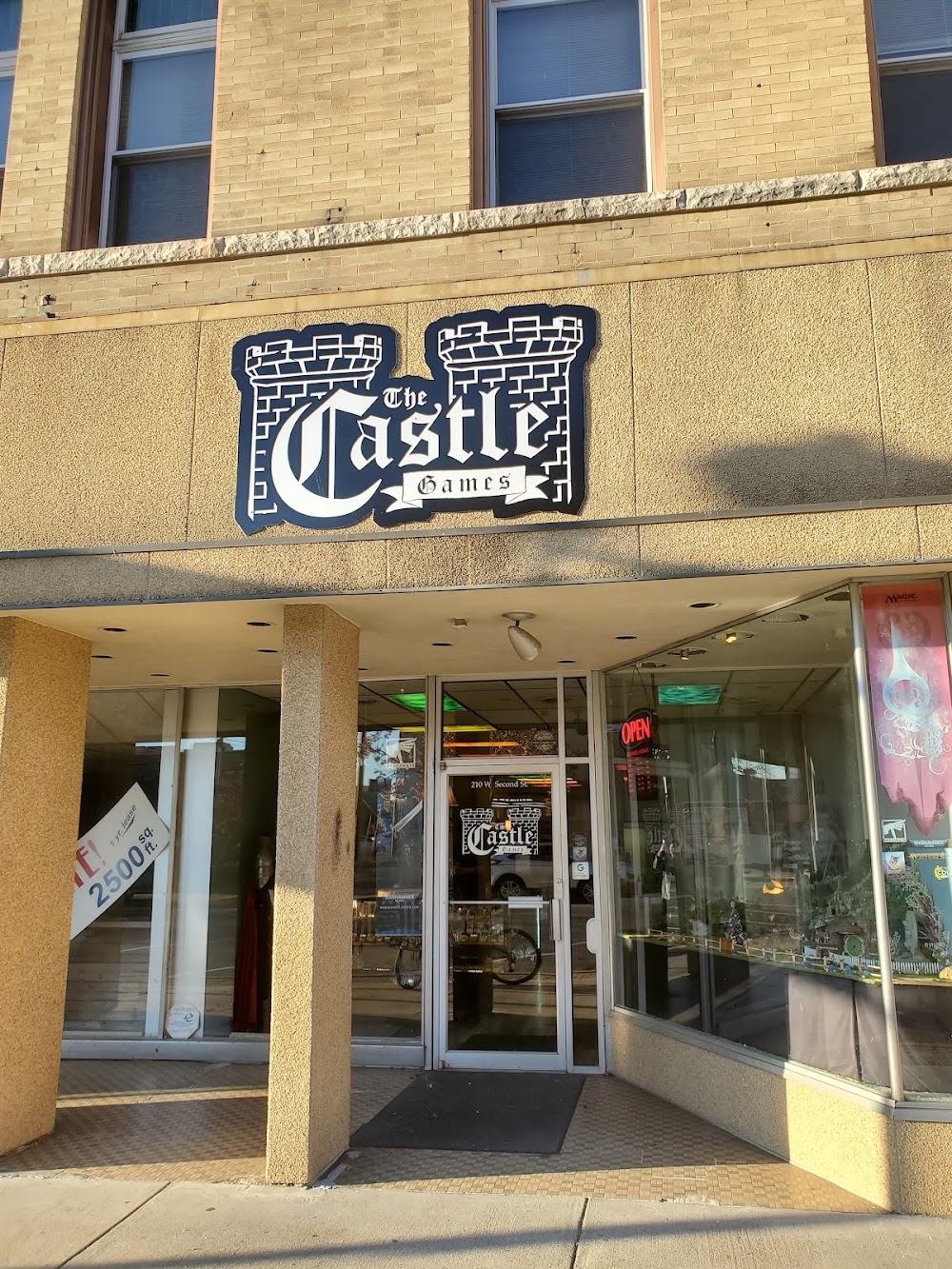 The Castle Games, a TCG store in Seymour