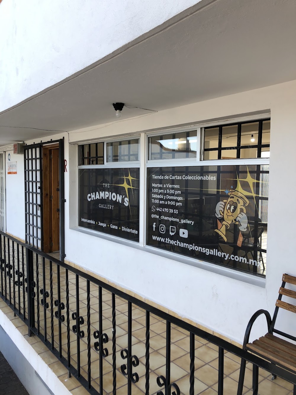 The champion's gallery