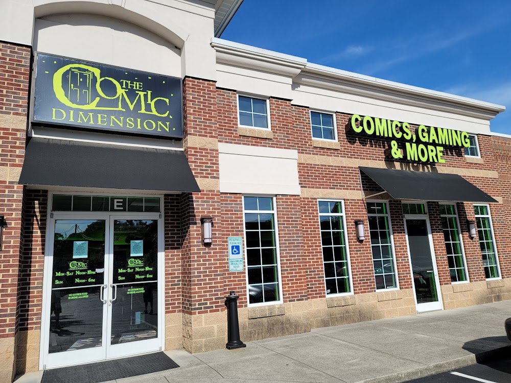 The Comic Dimension, tienda de TCG en Greensboro