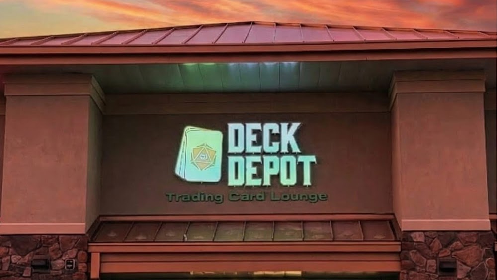 The Deck Depot trading Card lounge, tienda de TCG en Colorado Springs