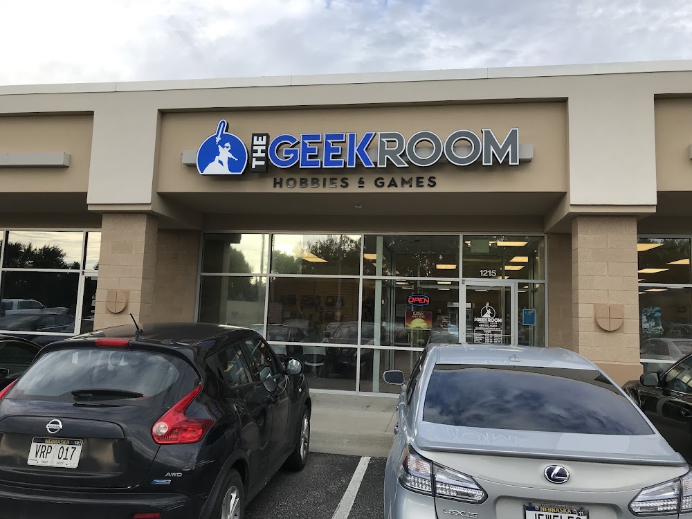 The Geek Room Hobbies and Games, tienda de TCG en Omaha